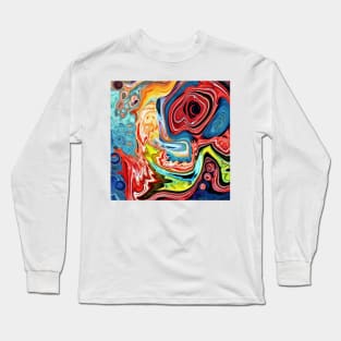 Chaos with Colour 1 Long Sleeve T-Shirt